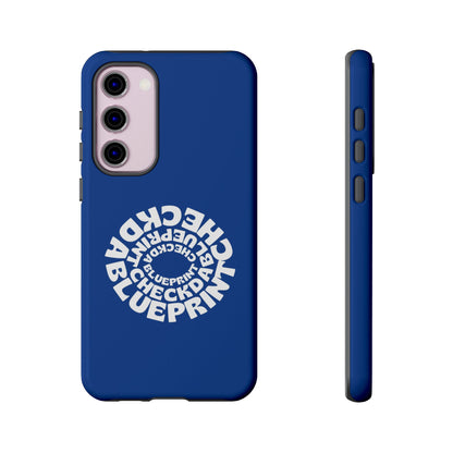 Check-Da-Blueprint phone case