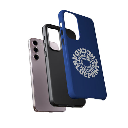 Check-Da-Blueprint phone case