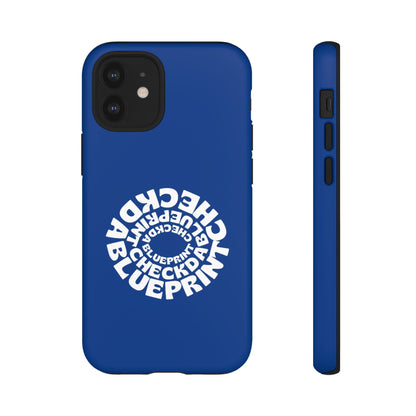 Check-Da-Blueprint phone case