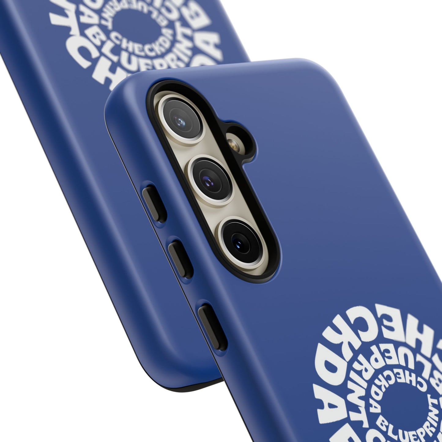 Check-Da-Blueprint phone case