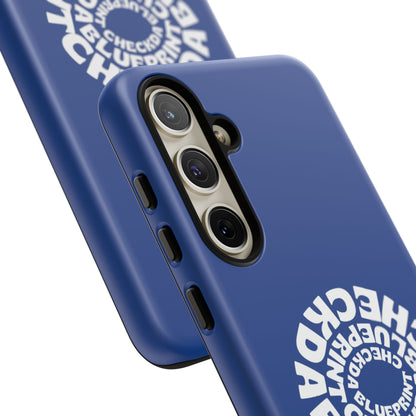 Check-Da-Blueprint phone case