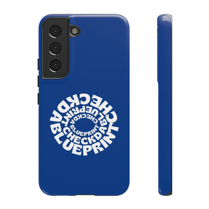 Check-Da-Blueprint phone case