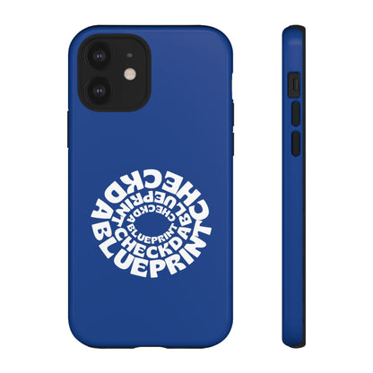 Check-Da-Blueprint phone case