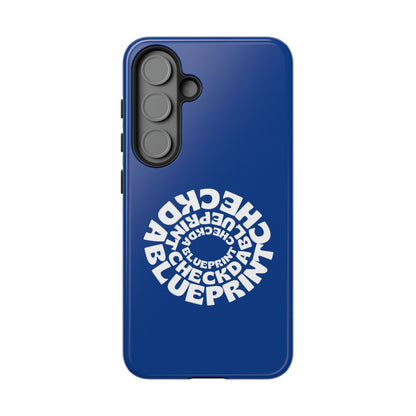 Check-Da-Blueprint phone case