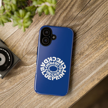 Check-Da-Blueprint phone case