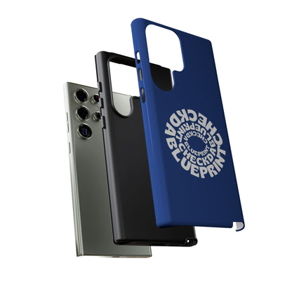 Check-Da-Blueprint phone case