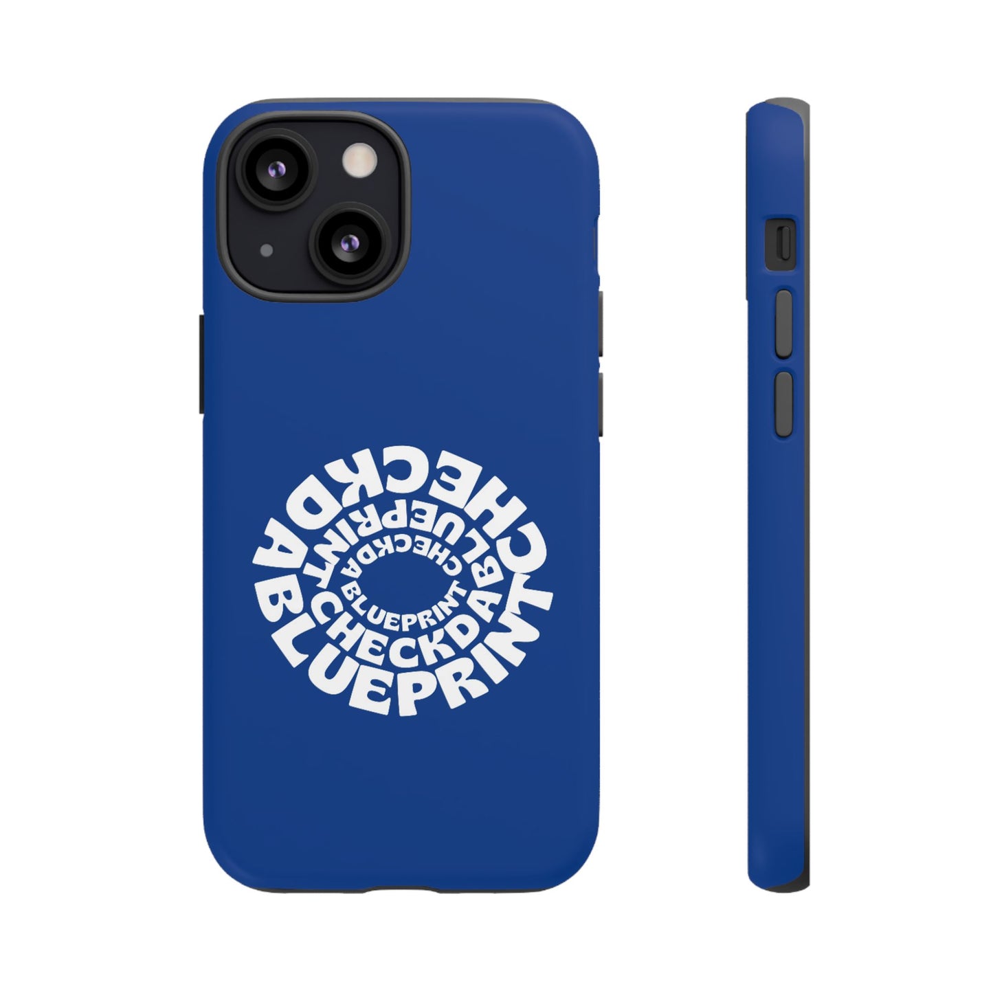 Check-Da-Blueprint phone case