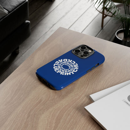 Check-Da-Blueprint phone case