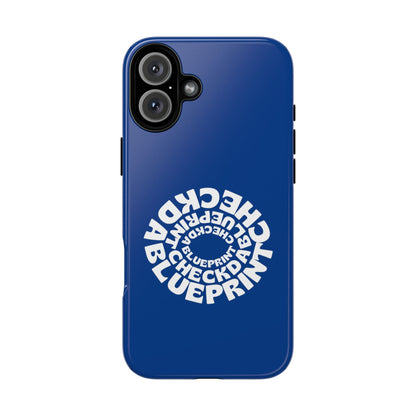 Check-Da-Blueprint phone case