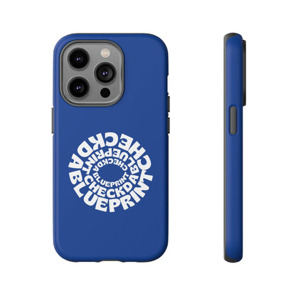 Check-Da-Blueprint phone case