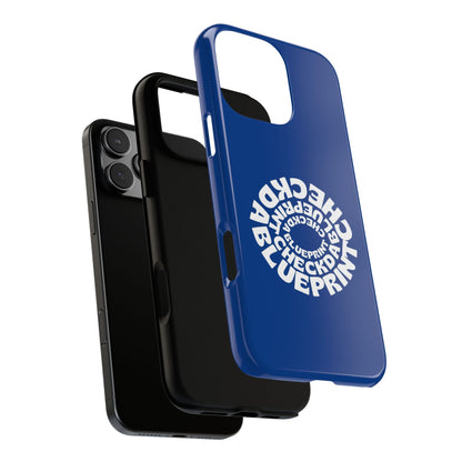 Check-Da-Blueprint phone case