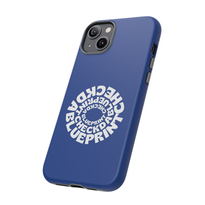 Check-Da-Blueprint phone case