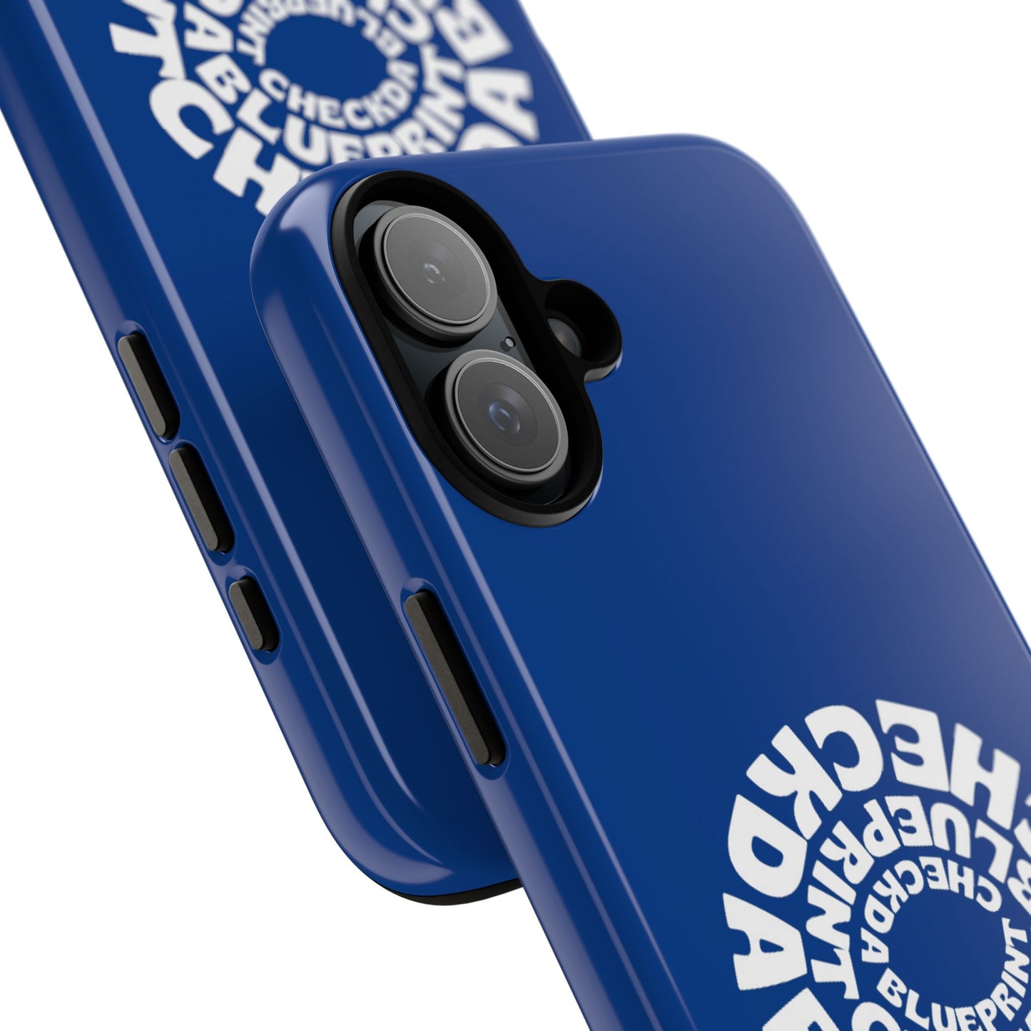 Check-Da-Blueprint phone case