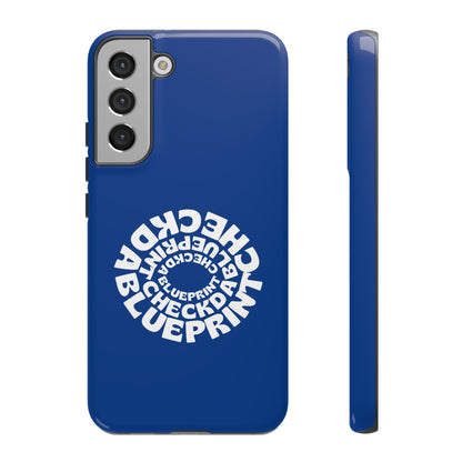 Check-Da-Blueprint phone case