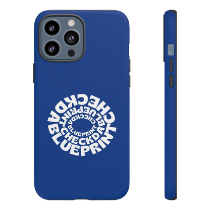 Check-Da-Blueprint phone case