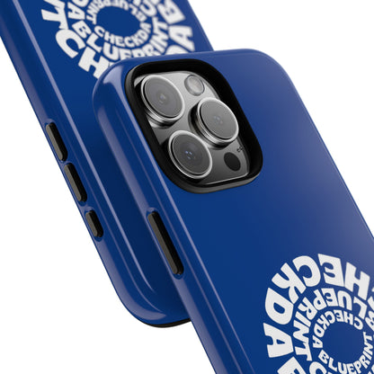 Check-Da-Blueprint phone case