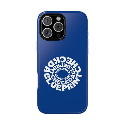 Check-Da-Blueprint phone case