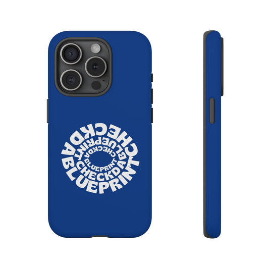 Check-Da-Blueprint phone case