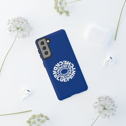 Check-Da-Blueprint phone case