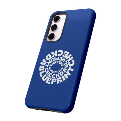 Check-Da-Blueprint phone case