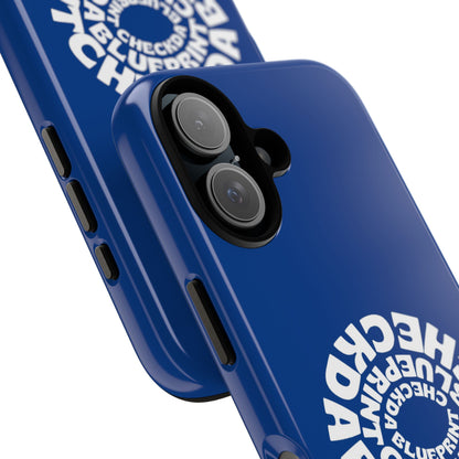 Check-Da-Blueprint phone case