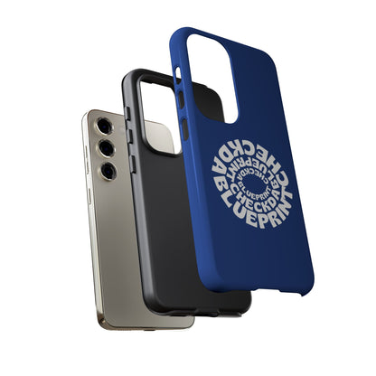 Check-Da-Blueprint phone case