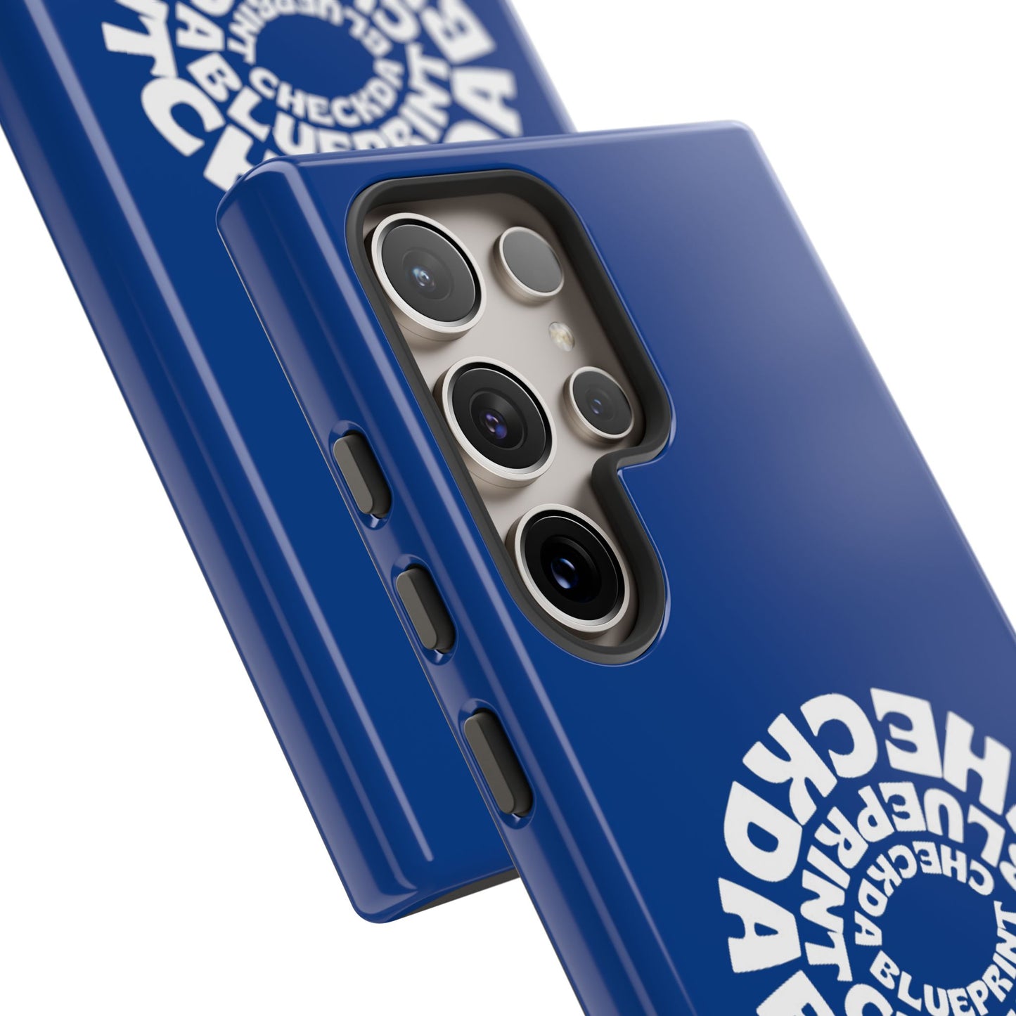 Check-Da-Blueprint phone case