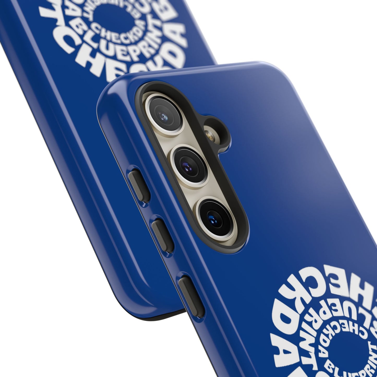 Check-Da-Blueprint phone case