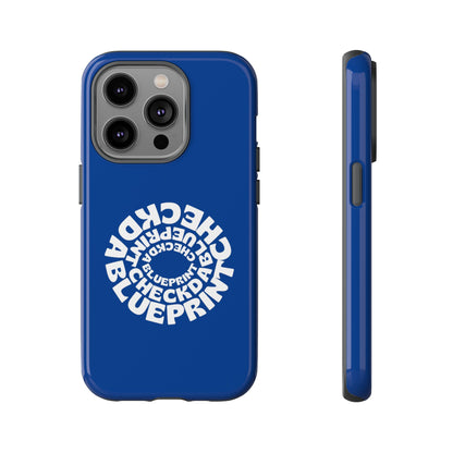 Check-Da-Blueprint phone case