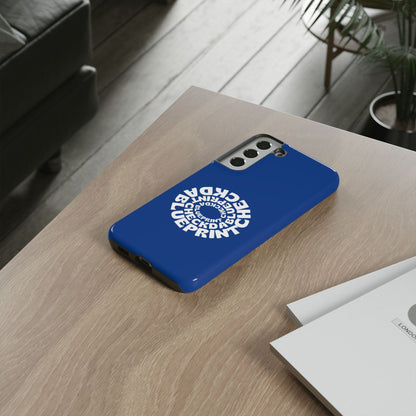 Check-Da-Blueprint phone case