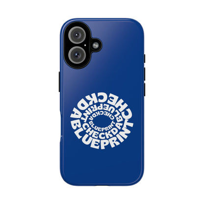 Check-Da-Blueprint phone case